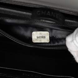 مملوكة مسبقًا Chanel Black CC Calfskin Frame Handbag