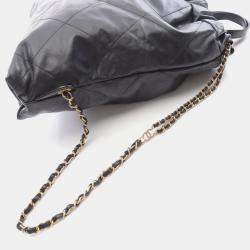 مملوكة مسبقًا Chanel 22 Large Backpack Leather Black