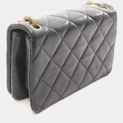 مملوكة مسبقًا Chanel Chanel19 Shoulder Bag Lambskin Leather Black