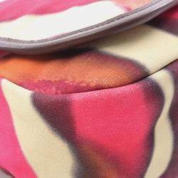 مملوكة مسبقًا Chanel Coco Mark Multicolor Suede Shoulder Bag 