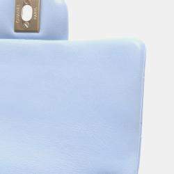 مملوكة مسبقًا Chanel Mini Matelasse Shoulder Bag Lambskin Leather Blue