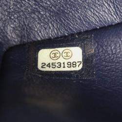 Pre Owned Chanel Multicolor Tweed Mini Matelasse 20 Shoulder Bag 