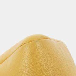 Pre Owned حقيبة شانيل جلد أصفر 31 لاين