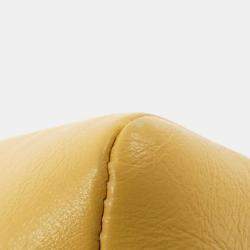 Pre Owned حقيبة شانيل جلد أصفر 31 لاين