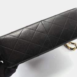 مملوكة مسبقًا Chanel Mini Matelasse 20 Shoulder Bag Lambskin Leather Black