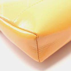 Pre Owned حقيبة شانيل شانيل 31 نانو كتف من جلد برتقالي