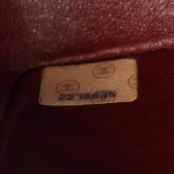 مملوكة مسبقًا Chanel Mini Matelasse Shoulder Bag Lambskin Leather Black