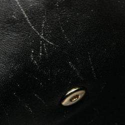 مملوكة مسبقًا حقيبة شانيل ماتلاس كوكو مارك جلد كافيار أسود