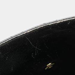 مملوكة مسبقًا حقيبة شانيل ماتلاس كوكو مارك جلد كافيار أسود