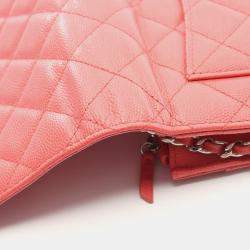 Pre Owned حقيبة كتف شانيل ميتالاسيه جلد بقر وردي