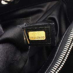 مملوكة مسبقًا Chanel Matelasse Grand Shopping Gst Tote Bag In Calfskin Leather Black
