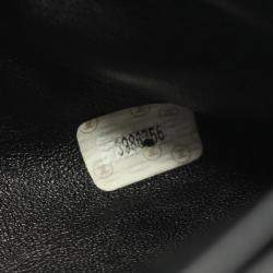 Pre Owned حقيبة كتف شانيل ماتيلسه جلد الحمل أسود