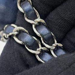 Pre Owned Chanel Chain Shoulder Bag Bubble Quilt Matelasse Coco Mark