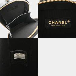 Pre Owned Chanel Matelasse Diana 25Cm Chain Shoulder Bag In Black Calfskin