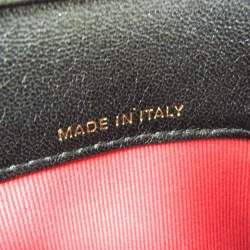 Pre Owned حقيبة خصر بشريط شانيل شانيل 19 جلد أسود