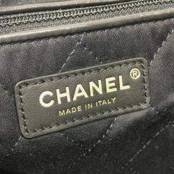 مملوكة مسبقًا Chanel Chanel22 Chain Bag 2-Way Daypack/Backpack Leather Black