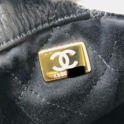 مملوكة مسبقًا Chanel Chanel22 Chain Bag 2-Way Daypack/Backpack Leather Black