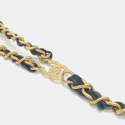 مملوكة مسبقًا Chanel Chanel22 Chain Bag 2-Way Daypack/Backpack Leather Black