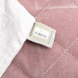 مملوكة مسبقًا حقيبة شانيل كتف مغلق مدموزيل كبيرة مخمل مبطن وردي