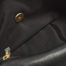 مملوكة مسبقًا Chanel 19 Crochet Small Black Quilted Leather Flap Bag