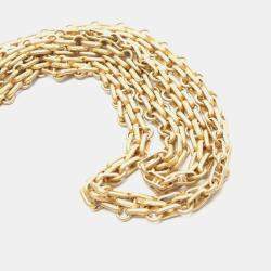 مملوكة مسبقًا Chanel 2.55 Shoulder Bag Fabric Black