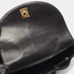 Pre Owned حقيبة ظهر شانيل جلد لامبسكين ماتيلاسي سوداء