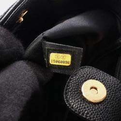 مملوكة مسبقًا Chanel Matelasse Pst Tote Bag In Caviar Grained Calfskin Black