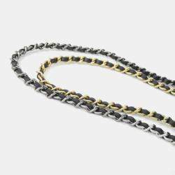 مملوكة مسبقًا Chanel Gabriel Line Black, Navy Blue Calf Leather Backpack