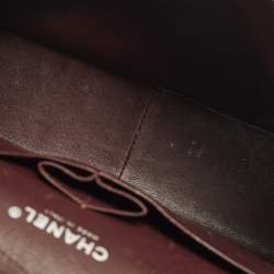 Pre Owned Chanel Classic Double Flap Jumbo Black Quilted Leather Bag