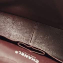 Pre Owned Chanel Classic Double Flap Jumbo Black Quilted Leather Bag