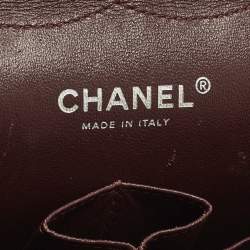 Pre Owned Chanel Classic Double Flap Jumbo Black Quilted Leather Bag