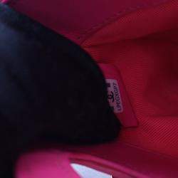 Pre Owned Chanel Nano Pink Calfskin 31 Shopping Bag