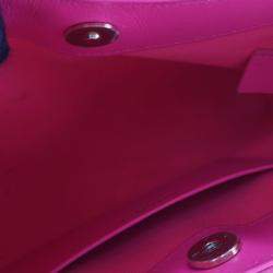 Pre Owned Chanel Nano Pink Calfskin 31 Shopping Bag