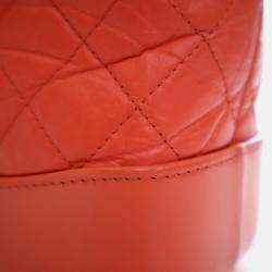 مملوكة مسبقًا Chanel Crumpled Red Calfskin Gabrielle Backpack