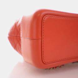 مملوكة مسبقًا Chanel Crumpled Red Calfskin Gabrielle Backpack