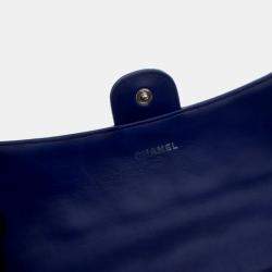 Pre Owned محفظة شانيل كلاسيكية طويلة جلد حملان