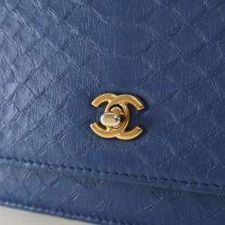 Pre Owned محفظة شانيل بايثون سلسلة (WOC)