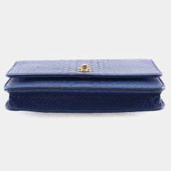 Pre Owned محفظة شانيل بايثون سلسلة (WOC)