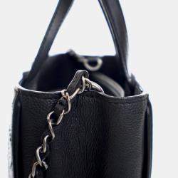 Pre Owned Chanel Small Caviar Hampton Tote Bag