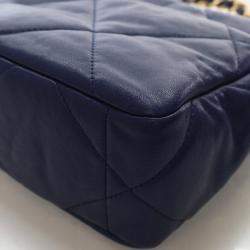 Pre Owned Chanel Medium Lambskin 19 Flap Bag