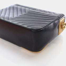 Pre Owned Chanel Small Calfskin Rock The Corners Minaudiere Bag