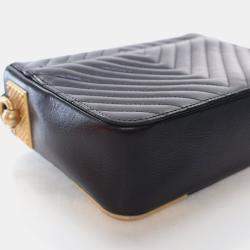 Pre Owned Chanel Small Calfskin Rock The Corners Minaudiere Bag