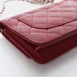 Pre Owned Chanel Caviar Wallet On Chain (WOC)