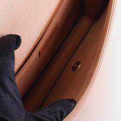 Pre Owned Chanel Medium Caviar Sunset On The Sea Flap