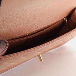 Pre Owned Chanel Medium Caviar Sunset On The Sea Flap