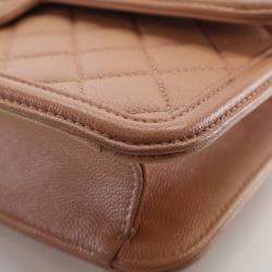 Pre Owned Chanel Medium Caviar Sunset On The Sea Flap