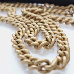 Pre Owned محفظة بسلسلة شانيل كافيار بوي