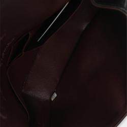 Pre Owned حقيبة شانيل كلاسيكية متوسطة مبطنة جلد الخروف سوداء قلاب مزدوج