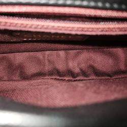 Pre Owned Chanel Black Leather Chanel chain crossbody bag