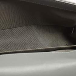 مملوكة مسبقًا Chanel Boy Medium Grey Quilted Leather Flap Bag